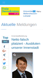Mobile Screenshot of fdp-waltershausen.de